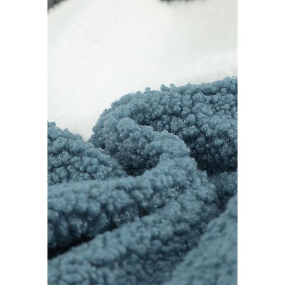 Azura Exchange  Colorblock Plush Sweatshirt - Picture 6 of 8